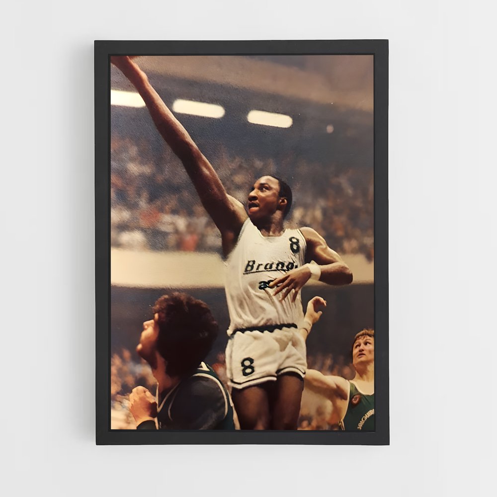 Poster Asvel villeurbanne – affiche Basketball (vue 2)